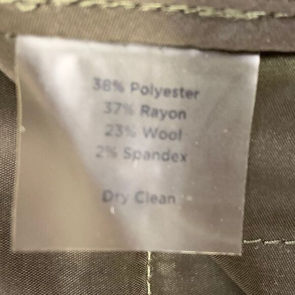 Talbots Olive Green Heritage Boot Pant - Picture 6 of 8